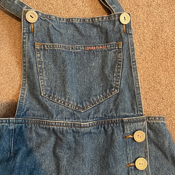 Short/ skort denim overalls - Picture 3 of 6